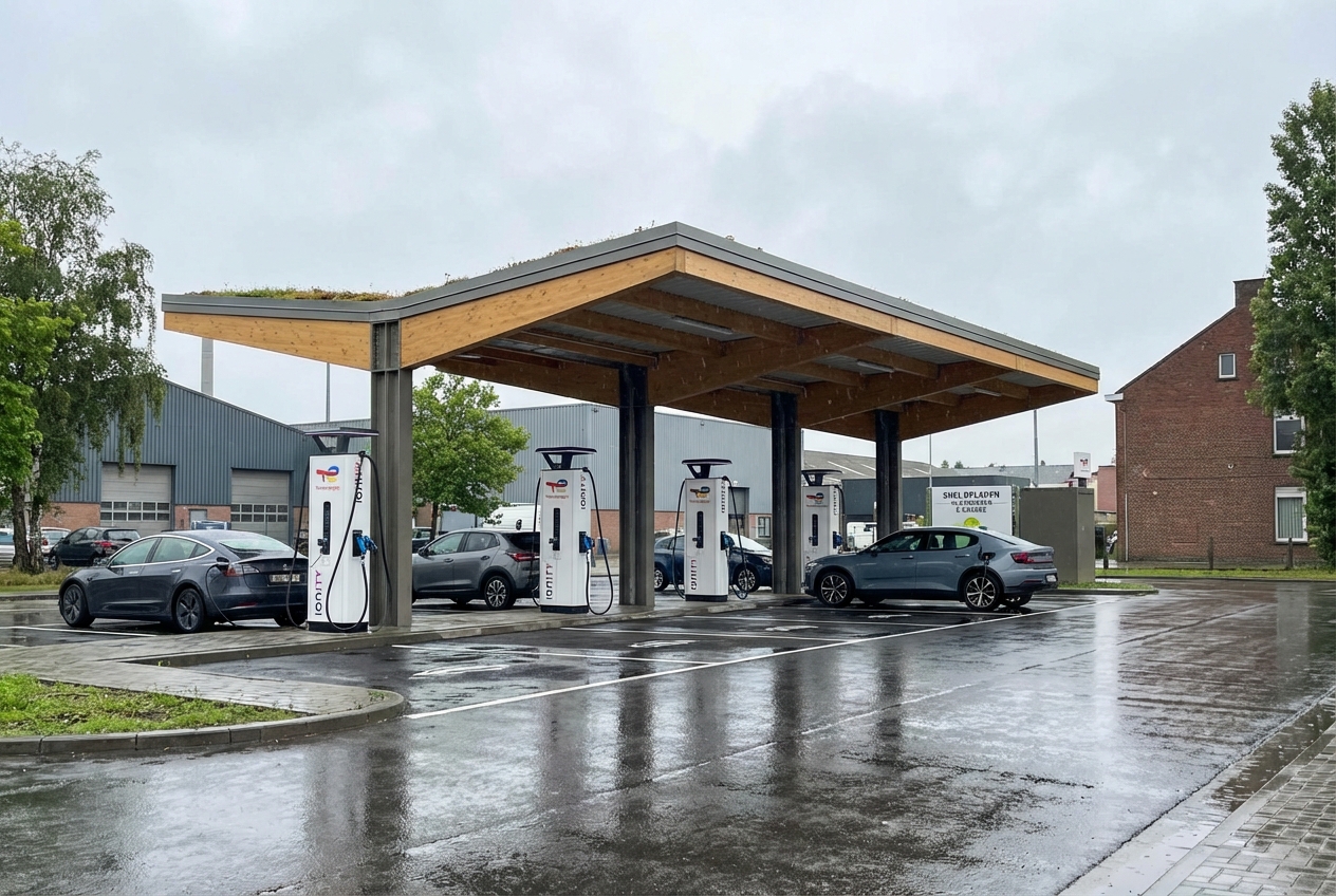 Oplaadpunt in Hulshout