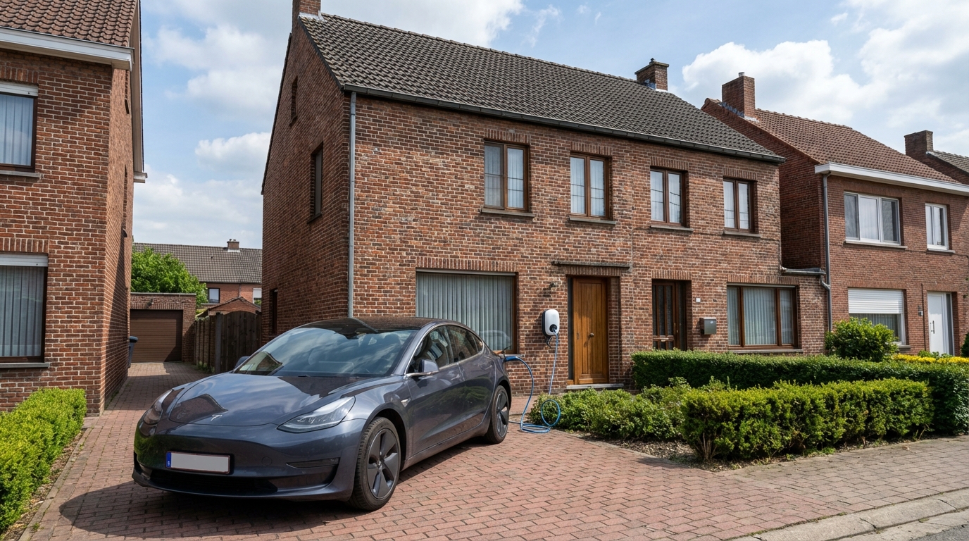 Oplaadpunt in Schelle